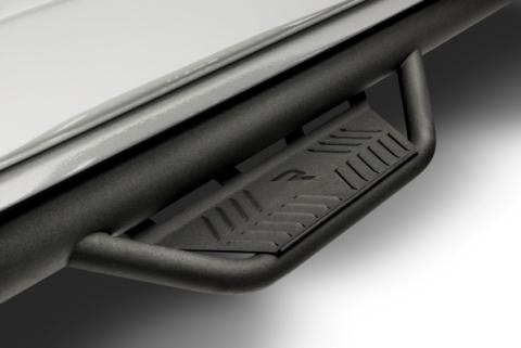 Podium Step LG Cab Length (2 Steps per Side) 3 Inch Main Tube Diameter 1999-2016 Ford F-250/350 SuperCab Textured Black NFab