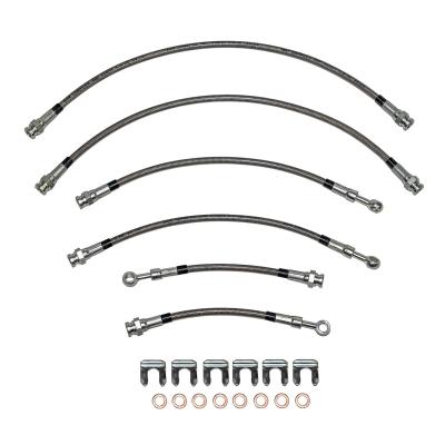 15-22 Chevy Colorado, 4x4, 4wabs, With Traction Control, Hose Kit Stainless Fine Lines