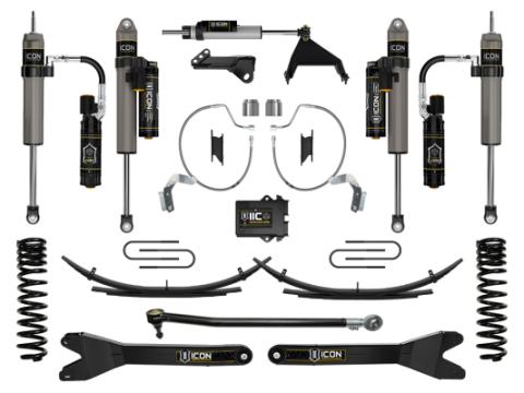 2023-2025 Ford F-250/F-350 Super Duty 4WD Gas 4.5 Inch Lift Stage 8 Suspension System W/ Radius Arms &amp; Expansion Packs Icon Vehicle Dynamics