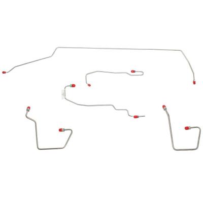 Front Brake Line Kit For 00-07 Ford Focus AWABS Traction Control Disc/Drum Front Brake Line Steel Fine Lines