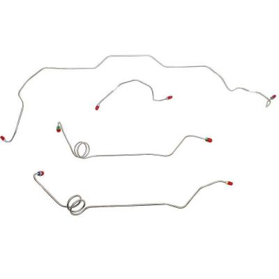 Front Brake Line Kit For 86-87 Buick Regal Grand National Steel Fine Lines