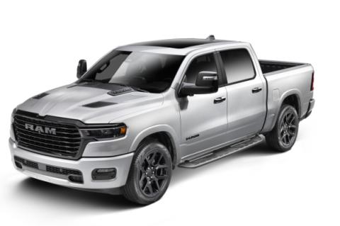 Roan Running Board Cab Length (2 Steps per Side) 2019-2025 (New Body Style) Ram 1500 Crew Cab Textured Black NFab