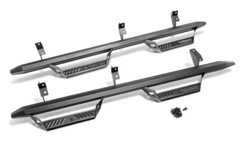 Predator Pro Cab Length (2 Steps per Side) 2015-2022 Chevy Colorado/GMC Canyon Extended Cab Textured Black NFab