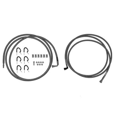 05-10 Chevy Equinox Complete Braided Stainless Fuel Line Kit Fine Lines