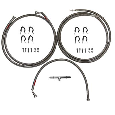 08-14 GM 1500 Suv Quick Fix Fuel Line Kit Braided Stainless Braided Stainless Fine Lines
