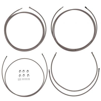 95-99 GMC / Chevy Suburban 2500, Quick Fix Fuel Kit Braided Stainless Fine Lines