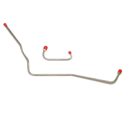 Pump to Carburetor Fuel Line For 68-71 Mopar B-Body 383/440 w/ Carter AVS 4BBL Fuel Line 2 Lines Stainless Fine Lines