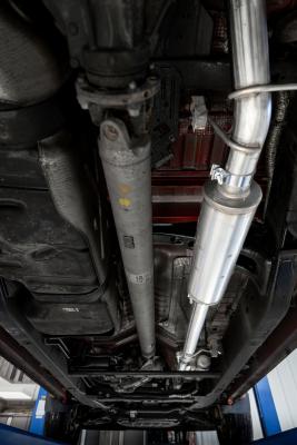 2019-Present Silverado/Sierra 1500 2.7L Aluminized Steel 3 Inch Cat-Back Single Side Exit Armor Lite MBRP