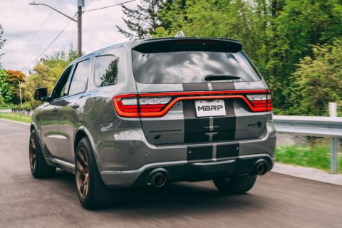 2018-Up Dodge Durango SRT SRT Hellcat 6.2L/6.4L Armor Lite Aluminized Steel 3 Inch Cat-Back Dual Rear Exit MBRP