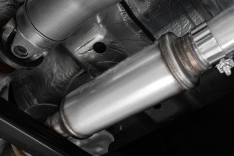 21-Up Ford F-150 Aluminized Steel 3 Inch Cat-Back 2.5 Inch Dual Split Side Exhaust System MBRP