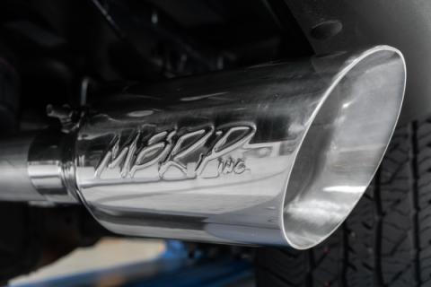 21-Up Ford F-150 Aluminized Steel 3 Inch Cat-Back 2.5 Inch Dual Split Side Exhaust System MBRP