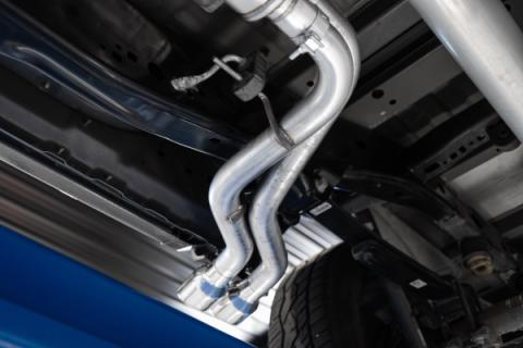 Aluminized Steel 3 inch Cat-Back 2.5 inch Dual Pre-Axle (Race Profile) 21-Up F-150 MBRP
