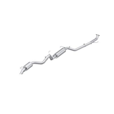 24-Present Toyota 4Runner, Armor Pro, Overland 3-Inch Cat-Back Single Rear, High-Clearance Turndown, MBRP