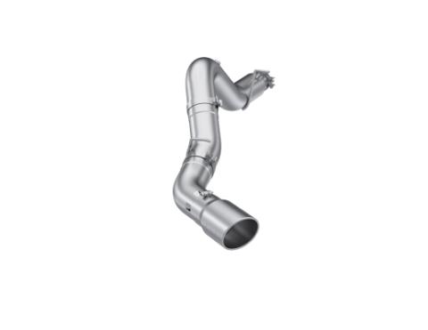 2020-2023 Chevrolet/GMC 2500/3500 HD 6.6L Duramax EC/CC Armor Lite Aluminized Steel 5 Inch Filter Back Single Side Exit MBRP