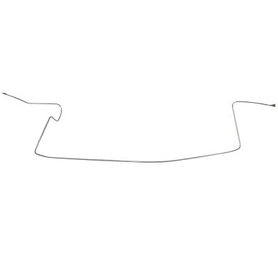 Intermediate Brake Line For 61-62 Ford Thunderbird w/ Rear Brake Hose Mounted to Frame Rail Stainless Fine Lines