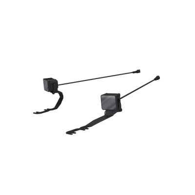 24-Up Ford Ranger Ditch Light Kit Amber Flood Beam MBRP