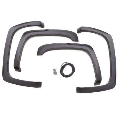 Sport Style Fender Flare Set Front and Rear, Smooth, 4-Piece Set 2016-2018 Silverado 1500 Fleetside 69.3 Bed Lund