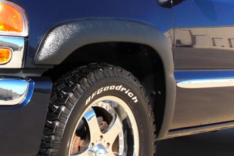 Sport Style Fender Flare Set Front, Textured, 2-Piece Set 2016-2024 Nissan TITAN XD Lund