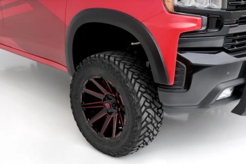 Sport Style Fender Flare Set Front, Textured, 2-Piece Set 2019-2022 Silverado 1500 Lund