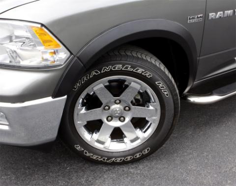 Sport Style Fender Flare Set Front and Rear, Textured, 4-Piece Set 2002-2009 Dodge Ram 1500/2500/3500 Fleetside Lund