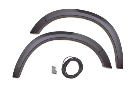 Sport Style Fender Flare Set Front, Smooth, 2-Piece Set 2009-2018 Dodge Ram 1500 Lund