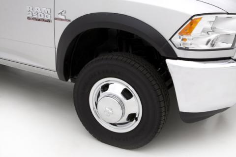 Sport Style Fender Flare Set Front, Textured, 2-Piece Set 2010-2018 Ram 2500/3500 Fleetside Lund