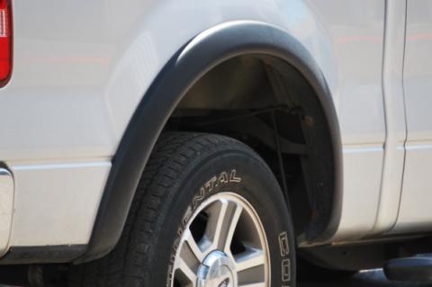 Sport Style Fender Flare Set Rear, Smooth, 2-Piece Set 2004-2008 Ford F-150 Fleetside Lund
