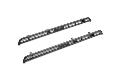 RKR Rock Rails Cab Length (2 Steps per Side) 2005-2015 Toyota Tacoma Double Cab Textured Black NFab