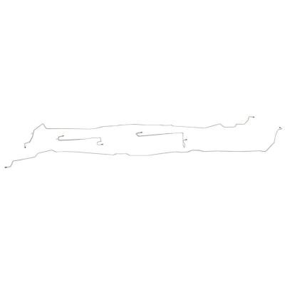 Intermediate Brake Line For 06-10 Explorer and Mountaineer Driver and Passenger Side Intermediate Kit Stainless Fine Lines