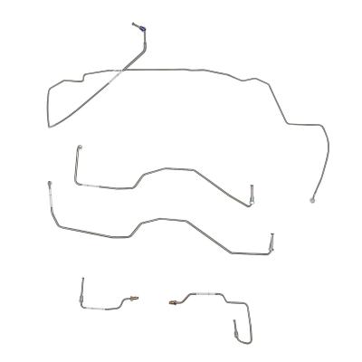 Front Brake Line Kit For 06-10 Explorer/Mountaineer Stainless Fine Lines