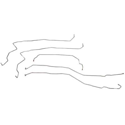 Front Brake Line Kit For 07-08 Silverado/Sierra 2500HD Stainless Fine Lines W/O Code JL4