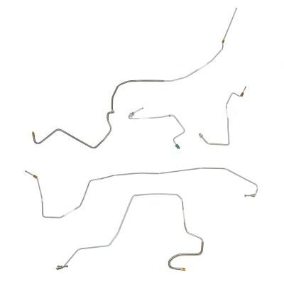 Front Brake Line Kit For 07 F-250/F-350 Super Duty 4WD Set Steel Fine Lines