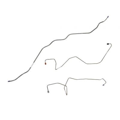 Front Brake Line Kit For 90-96 Ford F-150 Set Steel Fine Lines