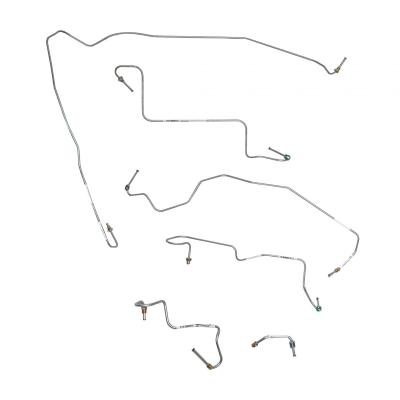 91-94 Suburban, 2wd, 5.7l, Tbi, Front Brake Kit Steel Fine Lines