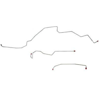 Front Brake Line Kit For 99-01 Ford Super Duty/Excursion RWABS Steel Fine Lines