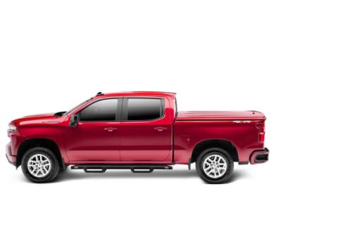 Tonneau Cover LUX 2019 (New Body Style) 2025 Silverado 5 Foot 9 Inch Bed Abalone White UnderCover