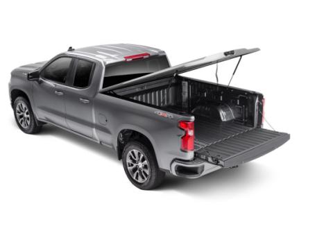 Tonneau Cover Elite LX 2019 (New Body Style) 2026 GMC Sierra (Without CarbonPro Bed) 5 Foot 9 Inch Bed Crew/Ext Without MultiPro Tailgate Pull Me Over Red UnderCover