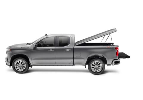 Tonneau Cover Elite LX 2019 (New Body Style) 2026 GMC Sierra 1500 6 Foot 7 Inch Bed Std/Ext/Crew With MultiPro Tailgate Without CarbonPro Truck Bed Summit White UnderCover