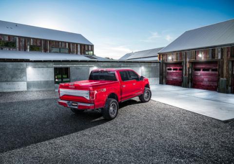 Tonneau Cover Elite LX 2020 Ford F-150 6 Foot 7 Inch Bed Std/Ext/Crew Iconic Silver Metallic UnderCover