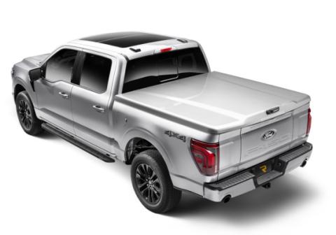 Tonneau Cover Elite LX 2024-2025 Ford F-150 5 Foot 7 Inch Bed Crew Cab With Pro-Access Tailgate Race Red UnderCover