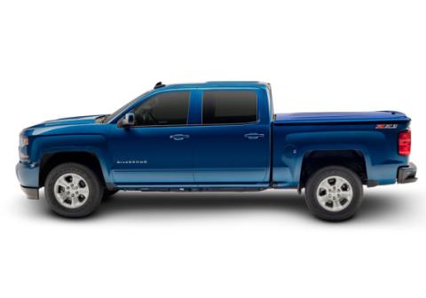 Tonneau Cover LUX 2009-2018 (2019-2023 Classic) Ram 1500/2010-2023 2500/3500 6 Foot 4 Inch Bed Std/Quad/Mega With Single Rear Wheels Without RamBox Brilliant Black UnderCover