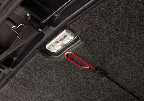 Tonneau Cover Elite LX 2025 Ram 1500 5 Foot 7 Inch Bed Without RamBox Without Multifunction Tailgate Flame Red UnderCover