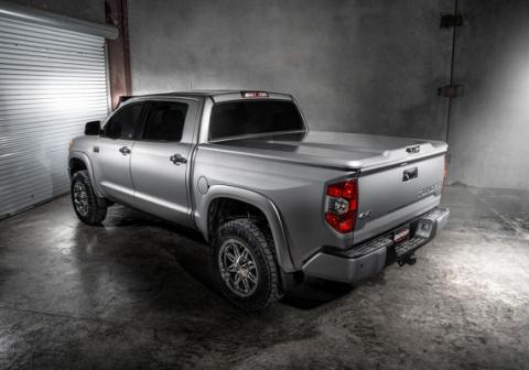 Tonneau Cover Elite LX 2018-2023 Toyota Tacoma 6 Foot Bed Std/Ext With Deck Rail System Calvary Blue UnderCover