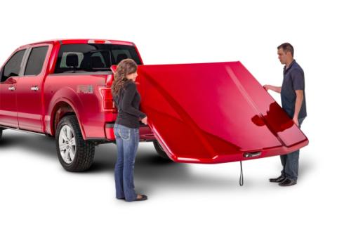 Tonneau Cover Elite LX 2022-2026 Toyota Tundra 5 Foot 7 Inch Bed CrewMax With Deck Rail System Without Trail Special Edition Storage Boxes Army Green UnderCover