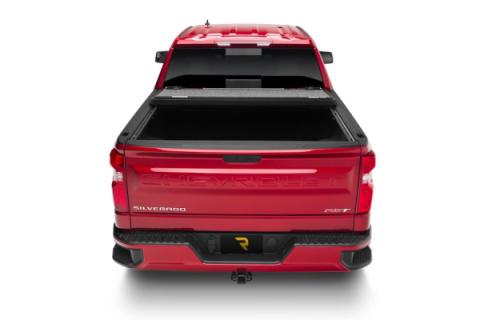 Tonneau Cover Ultra Flex 2022-2026 Nissan Frontier 6 Foot 1 Inch Bed With Or Without Utili-Track System Matte Black Finish UnderCover
