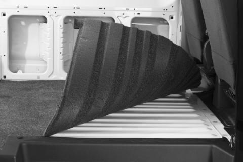 Vanrug Cargo Mat 06+ Mercedes/Dodge Sprinter 170 inch WB Ext 3/4 Inch Closed Cell Foam Mat Size 186 3/8 Inch x 69 1/4 Inch Charcoal BedRug