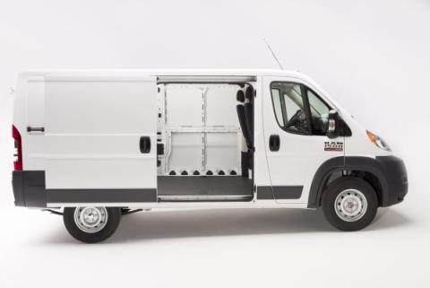 Vantred Cargo Mat 14+ Dodge Promaster City 1/2 Inch Closed Cell Foam Mat Size 79 3/8 Inch x 57 7/8 Inch Charcoal BedRug