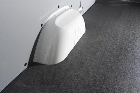 Vantred Cargo Mat 06+ Mercedes/Dodge Sprinter 144 inch WB 1/2 Inch Closed Cell Foam Mat Size 130 Inch x 69 1/4 Inch Charcoal BedRug