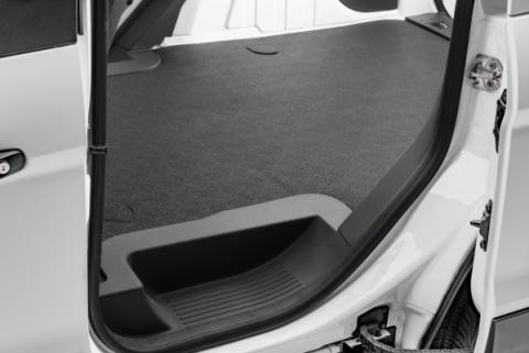 Vantred Cargo Mat 92-14 Ford E-Series Standard 1/2 Inch Closed Cell Foam Mat Size 116 3/4 Inch x 70 1/2 Inch Charcoal BedRug