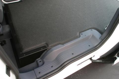Vantred Cargo Mat 14+ Transit Connect 104.8 inch Short WB 1/2 Inch Closed Cell Foam Mat Size 64 Inch x 53 Inch Charcoal BedRug